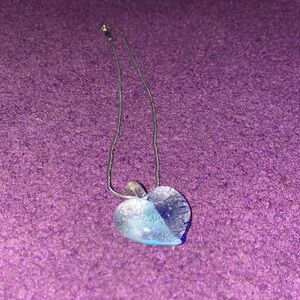 Chic Silver Heart Pendant Necklace